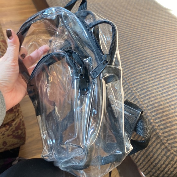 Clear small backpack - Picture 3 of 4